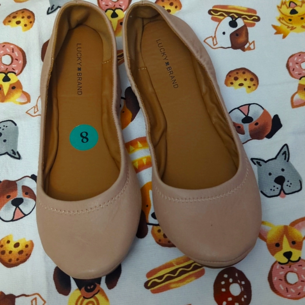 Lucky Brand, Ballet Flats 8M Beige